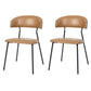 Levede 2x PU Leather Dining Chairs Kitchen Lounge