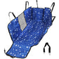 PaWz Pet Back Car Seat Cover Hammock Blue