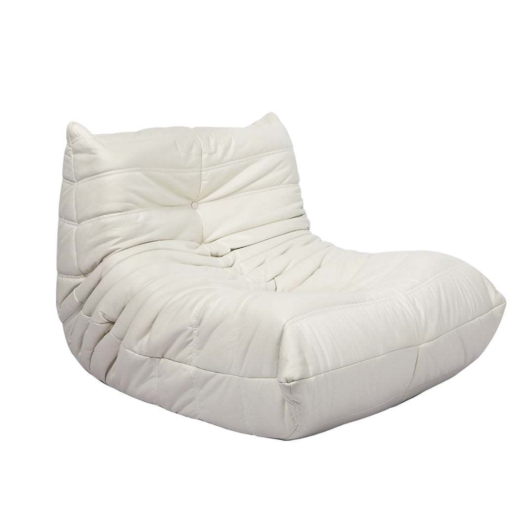 Levede Floor Chair Caterpillar Sofa Beige