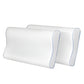 Dreamz Memory Pillow Supprt Shoulder FoamWhite Pillowcase