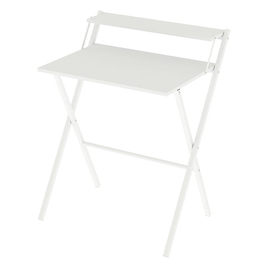 Levede Foldable Computer Desk Office Study Desk White