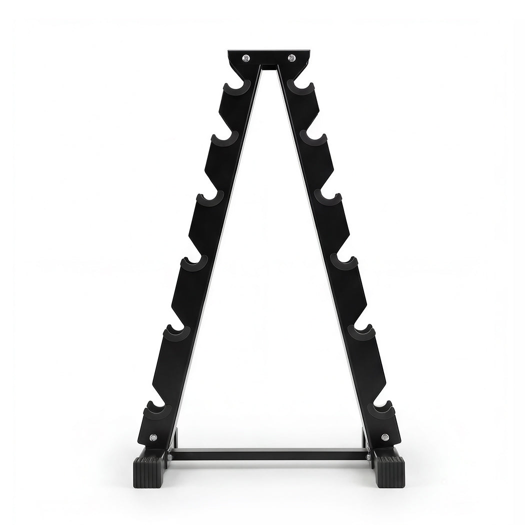 Centra Dumbbells Rack 6 Tier Stand Home Gym Exercise Storage 400kg Capacity