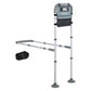 Levede Bed Rail Elderly Adjustable Safety Handle Bed Assist Motion Sensor Light