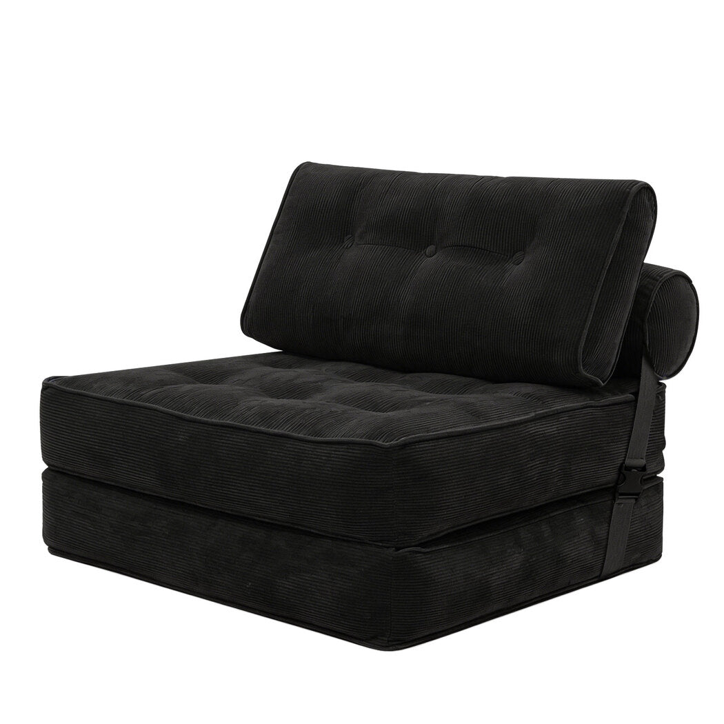 Levede 3 in 1 Convertible Sofa Bed Foldable Single Sleeper Chair Living Room