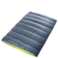 Mountview Double Sleeping Bag Bags Outdoor Grey