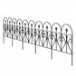 Mountview Decorative Garden Fence 5-Panel Animal Barrier Flower Edging Border