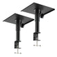 Levede 2x Desk Clamp Speaker Stands Set Adjustable Rotatable Monitor CD Player