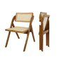Levede 6X Foldable Rattan Dining Chairs