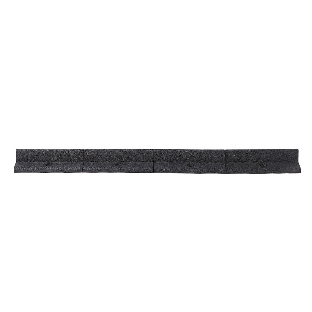 Lambu Garden Edging Border 5 Pack Bendable Lawn Landscape Edging Paths Grey
