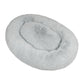 TheNapBed 1.8m Human Size Pet Bed Fluffy Grey