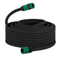 Traderight Soaker Hose 50M Deep Root Watering Even Flow for Garden Beds Black