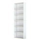 Levede 6 Tier Book Shelf Adjustable Shelves White