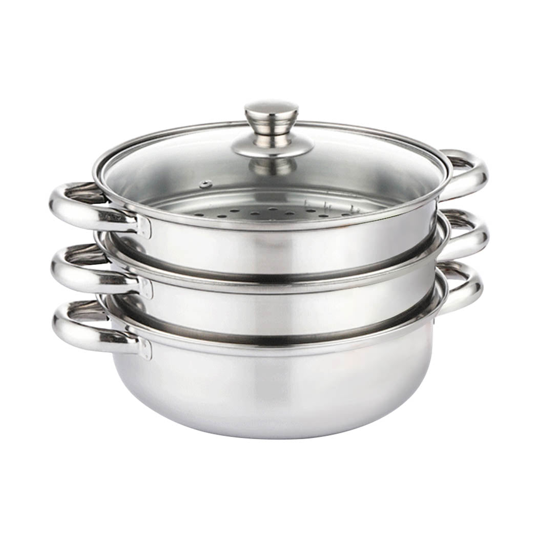 TOQUE Stainless Steel Steamer Meat Vegetable