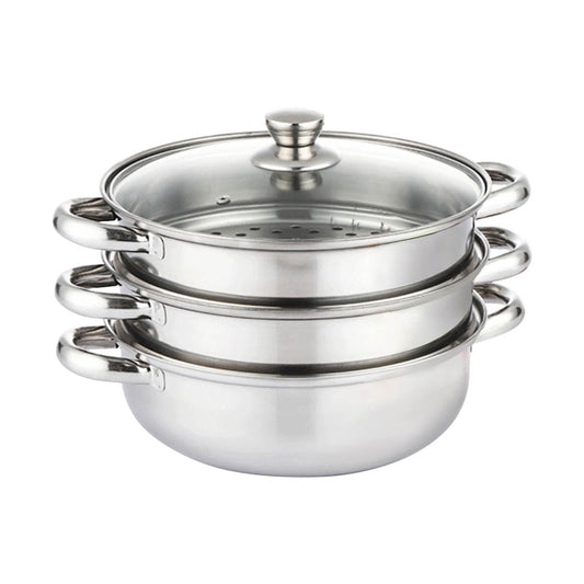 TOQUE Stainless Steel Steamer Meat Vegetable