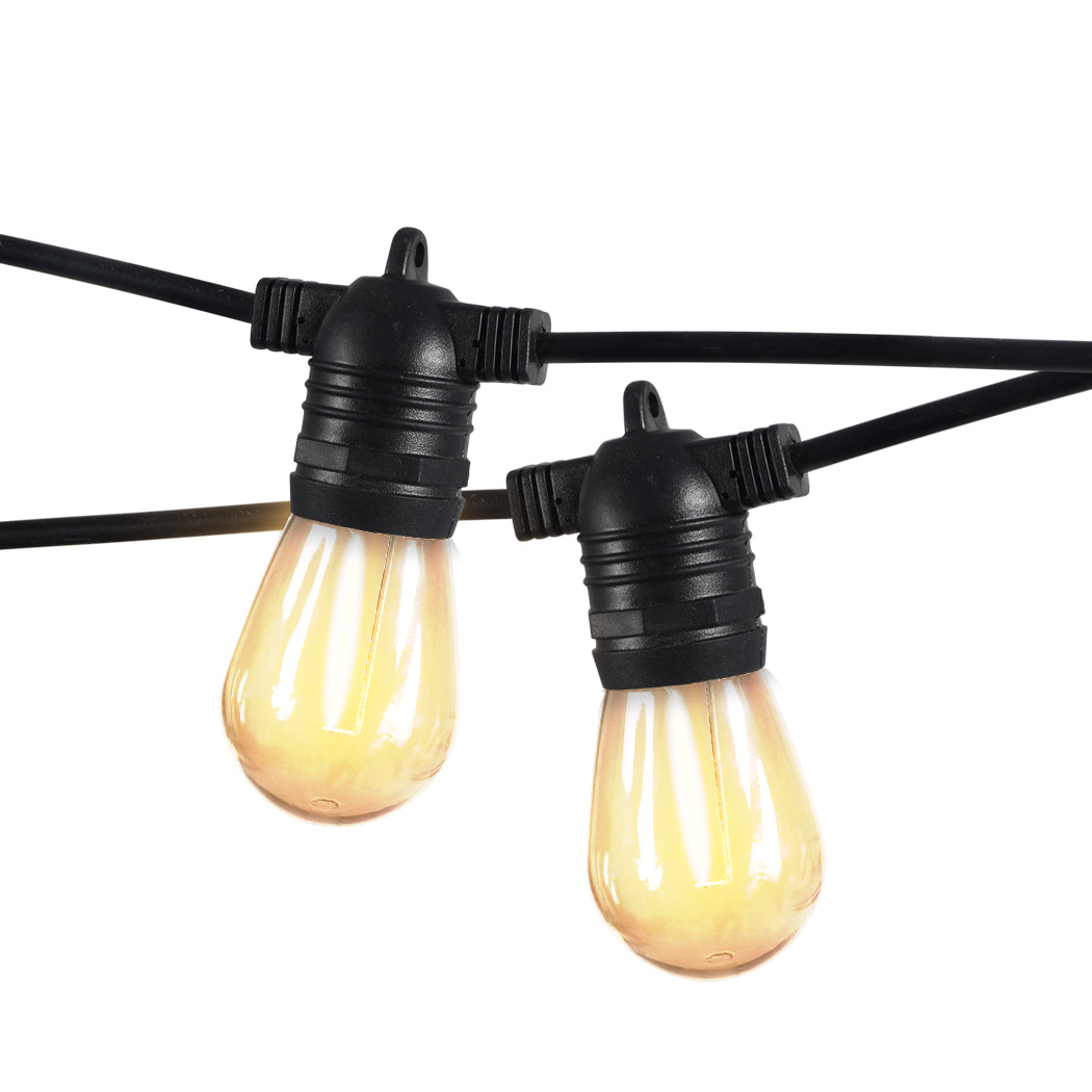 EMITTO 10M Festoon String Lights Christmas 10M 10 Meter
