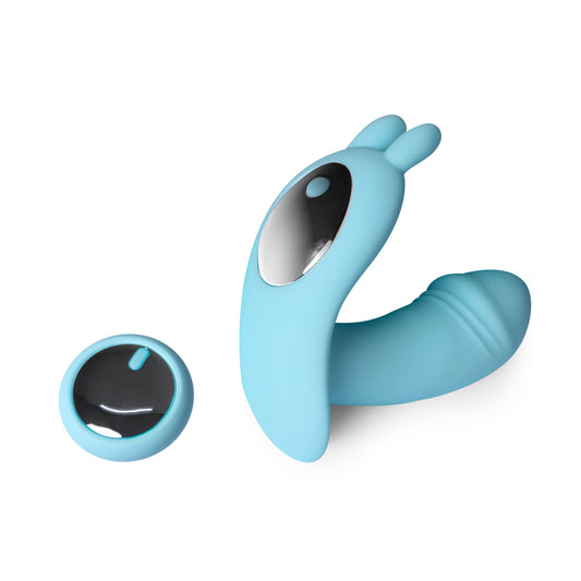 Urway Rabbit Vibrator Wireless Control Blue
