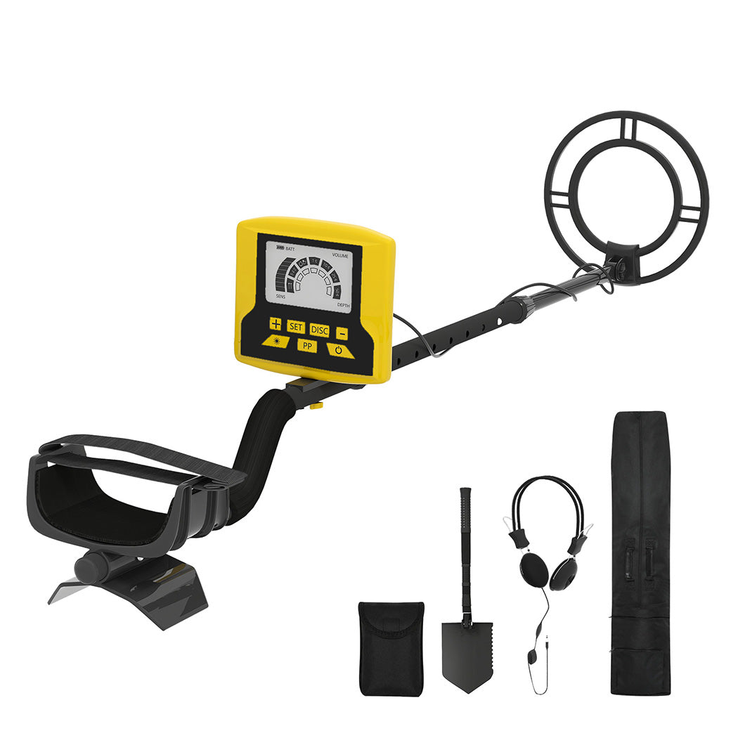 Traderight Metal Detector–Waterproof,LCD Display,24cm Coil