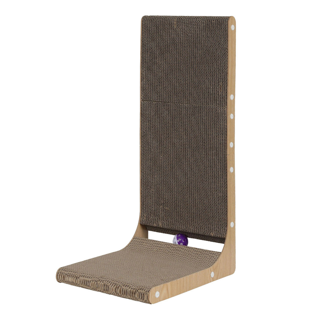 Pawz Cat L-Shaped Scratching Cardboard