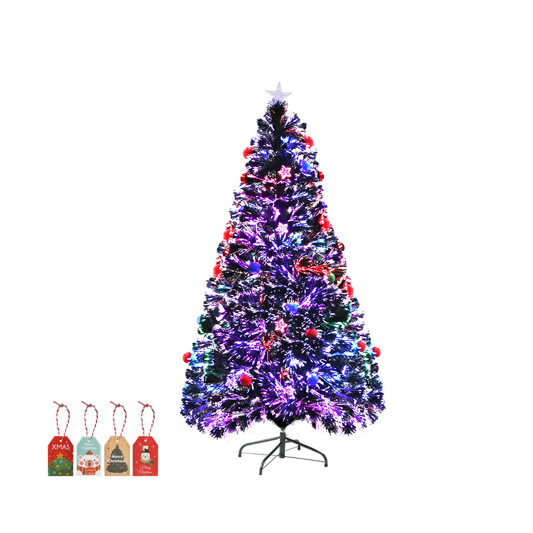 SANTACO Christmas Tree Fibre Optic with 1.5 Meter