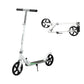MONVELO Folding Scooter Dual Large Wheels White