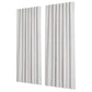 Marlow 2 Panels Blackout Curtains Thermal Linen Look Curtain Draperies Window