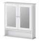 Levede Bathroom Mirror Cabinet Storage Cupboard Shelf
