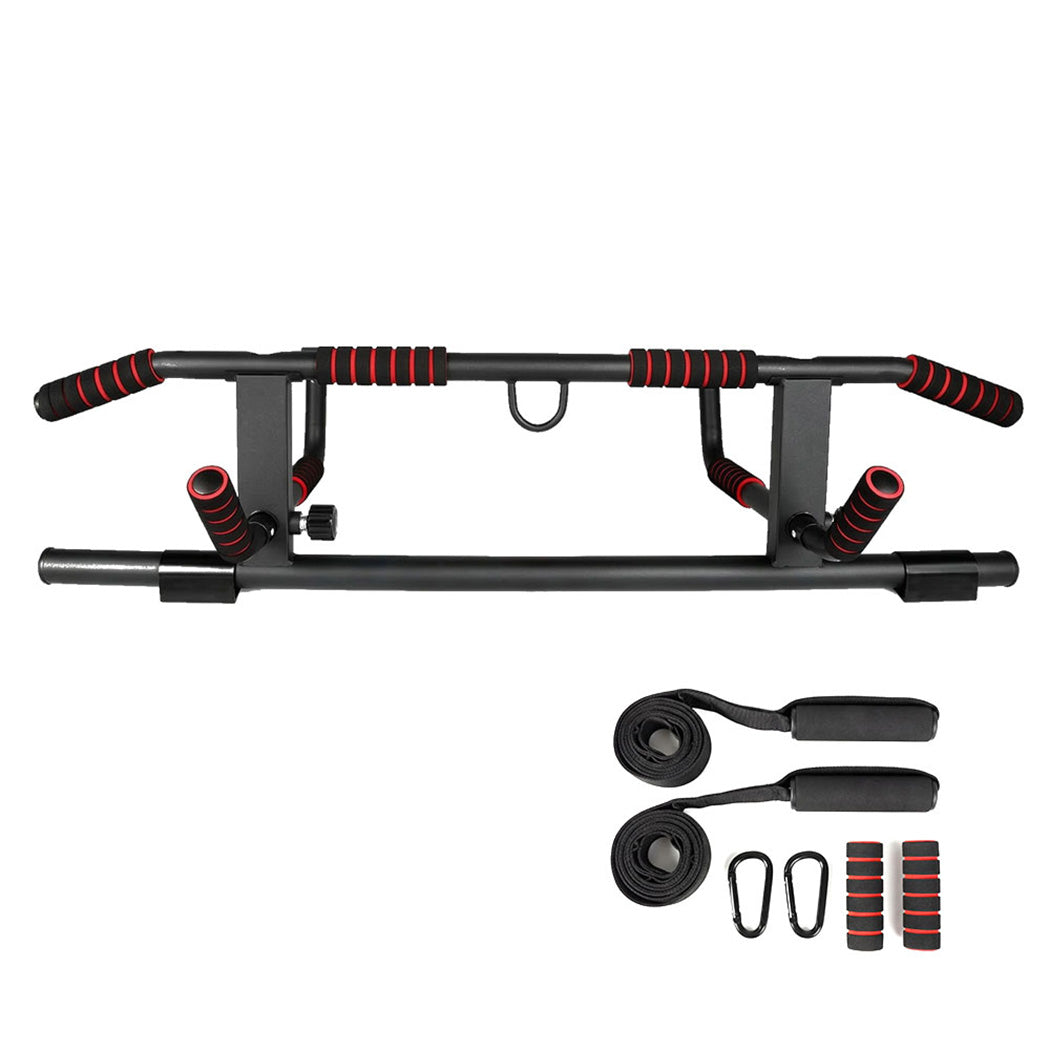 Centra Pull Up Chin Up Bar Doorway Multi Grip Home Gym Workout Fitness Portable