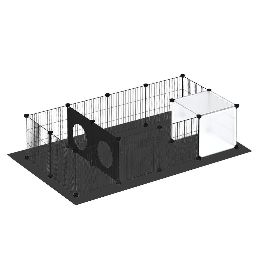 Pawz 16 Panels Guinea Pig Pet Playpen Small Pets Fence