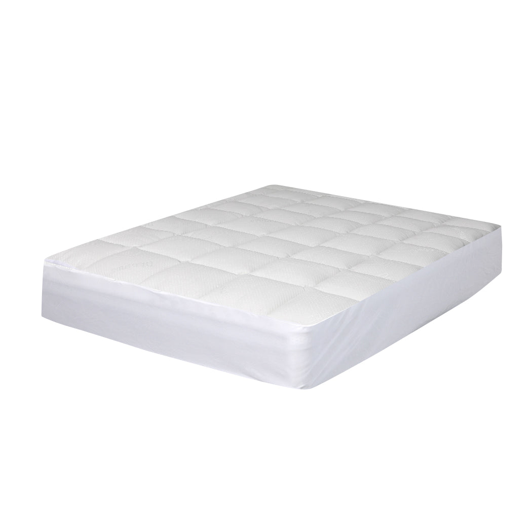 Dreamz Mattress Protector Luxury Topper Double