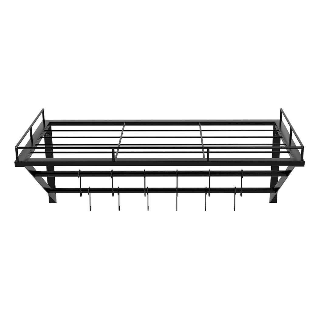 Toque Wall Mounted Pot Pan Rack Multipurpose Holder