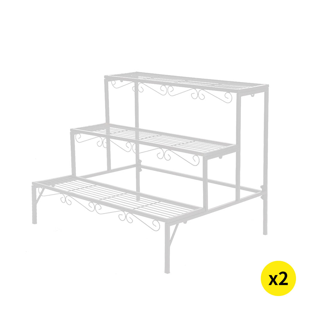 Levede Plant Stands Outdoor Indoor Metal