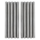 Marlow Blackout Curtains 2X Velvet Room Darkening Eyelet Curtains Decor Grey