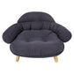 Pawz Elevated Pet Dog Cat Sofa Bed Couch XL Size Grey