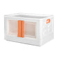 Storage Container Stackable Plastic Pink