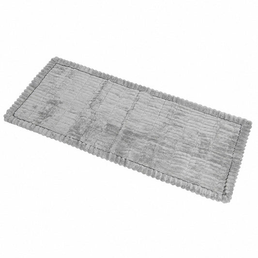 Marlow Sofa Cover Lounge Plush Pet Couch Cover Non-Slip Light Grey 70x150cm