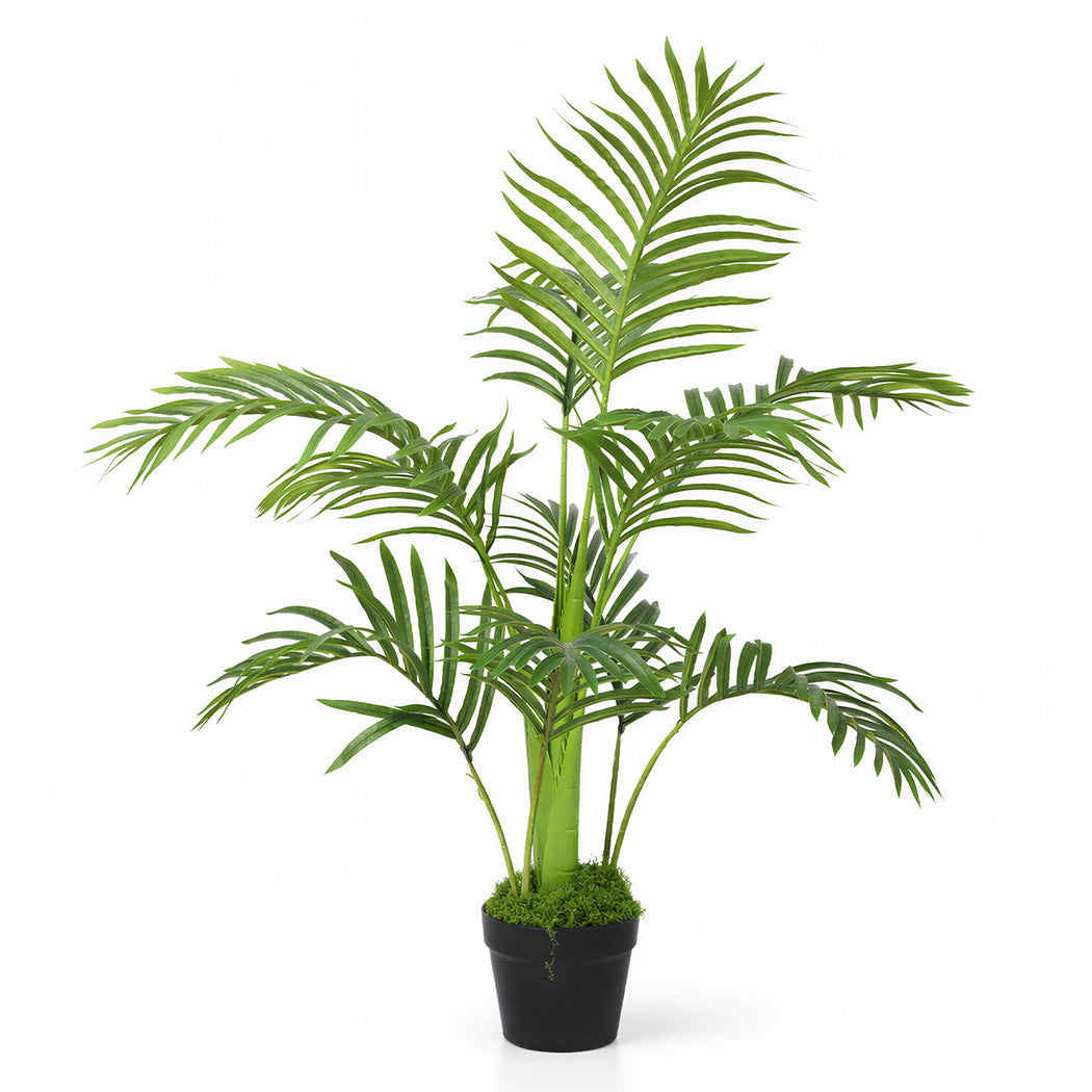 Lambu Artificial Oak Tree Lifelike Fake Leaves Artificial Plants Indoors 95cm