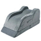 DreamZ Leg Elevation Pillow After Surgery Gel Memory Foam Single Leg Grey