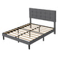 Levede Bed Frame Upholstered Platform Mattress Base Double