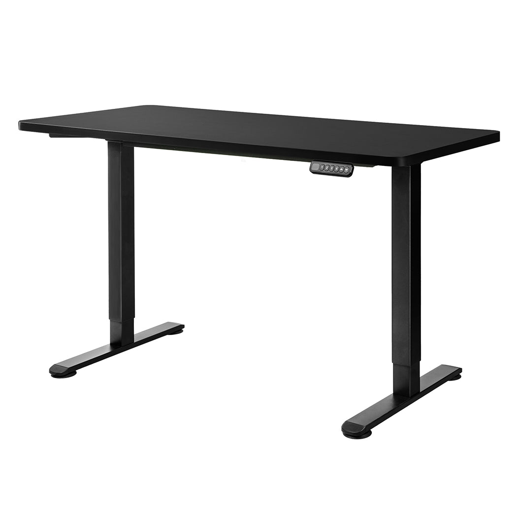 Levede Motorised Standing Desk Adjustable 140cm Black 1000x 1MM