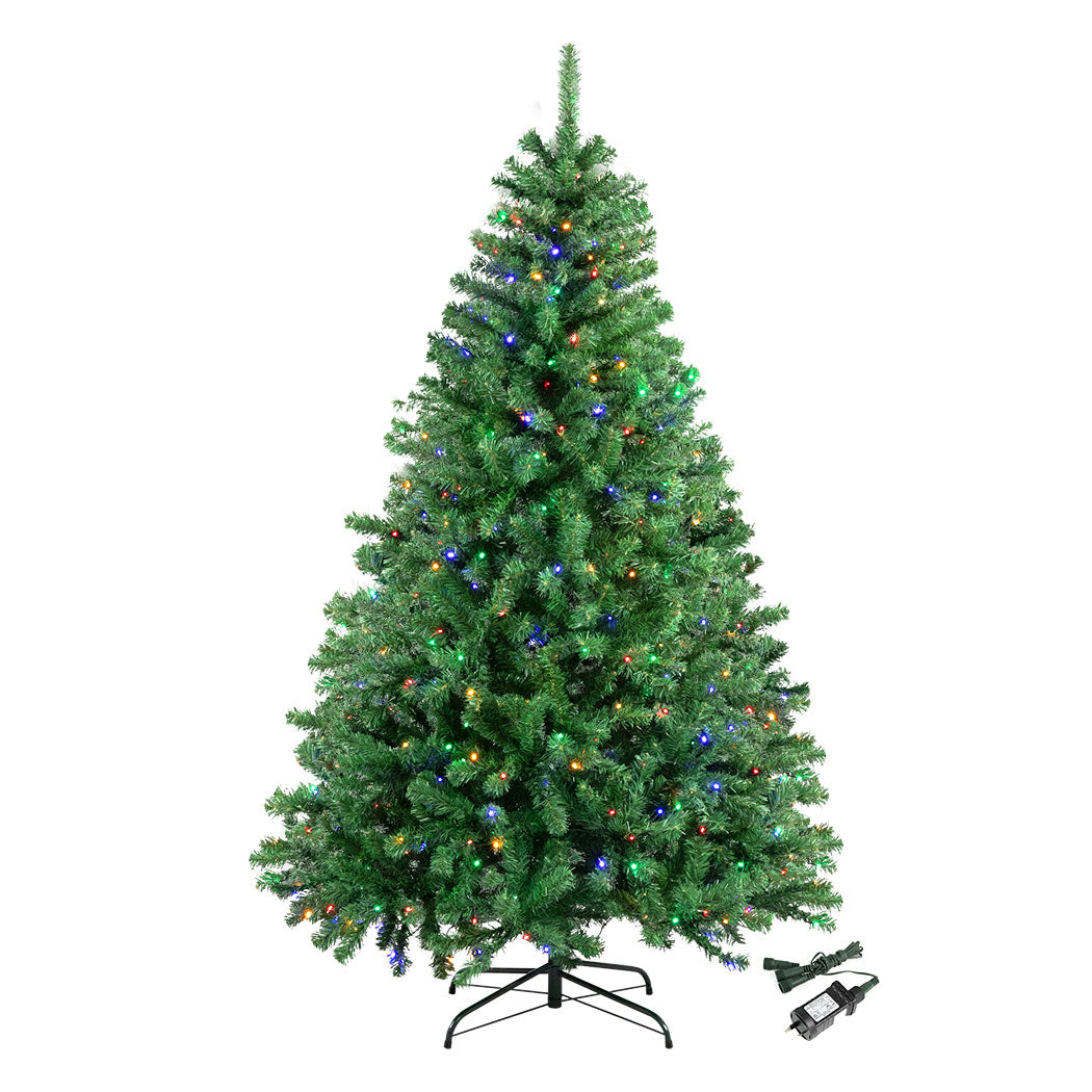 SANTACO 1.8M Christmas Tree Pre Lit