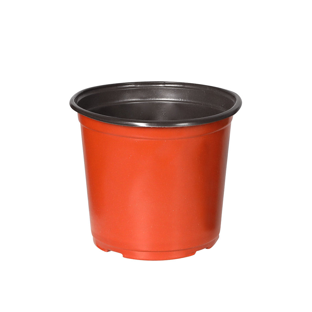 Lambu 100x Plastic Plant Pots Bulk Flowers X-Large