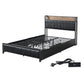 Levede Double Bed Frame PU Mattress Base Storage Drawer Headboard USB Charge