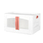 Plastic Storage Containers Stackable Red