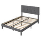 Levede Bed Frame Upholstered Platform Mattress Base Double