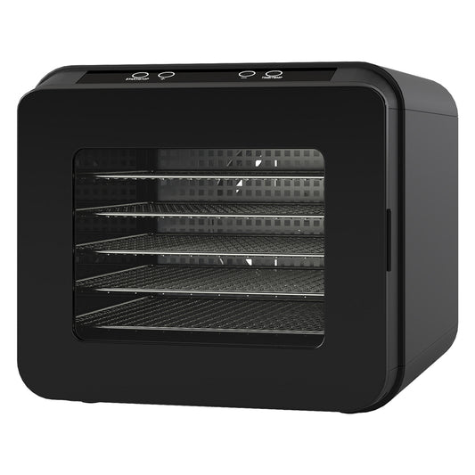 Spector 6 Trays Food Dehydrator Fruit Dehydrators Black