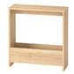 Levede Side Table with Magazine Rack Small End Table