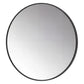 Yezi 60cm Wall Vanity Mirror Round Decorative Bathroom HD Glass Anti-explosion