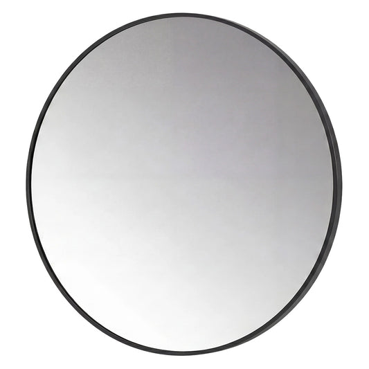 Yezi 60cm Wall Vanity Mirror Round Decorative Bathroom HD Glass Anti-explosion