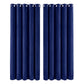 Marlow Velvet Blackout Curtains 2-Panel Room Darkening Eyelet Curtains 132x213cm