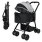 Pawz Pet Stroller 3 in1Dog Cat Pram Foldable Carrier